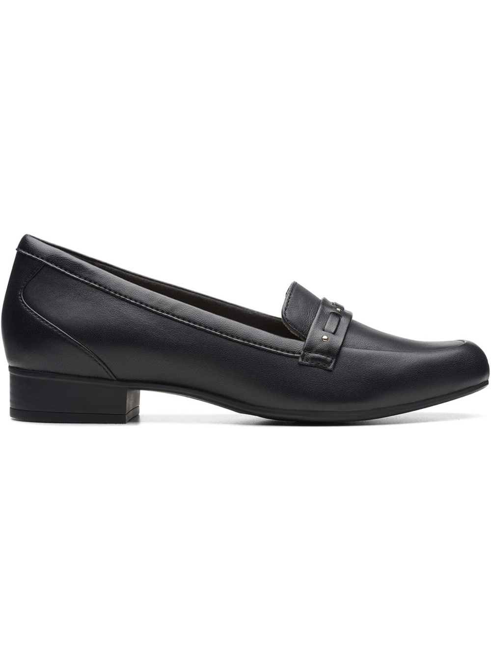 Clarks Woman Black Leather loafers, Clarks Collection Juliet Bay | 11 US - Picture 7 of 14